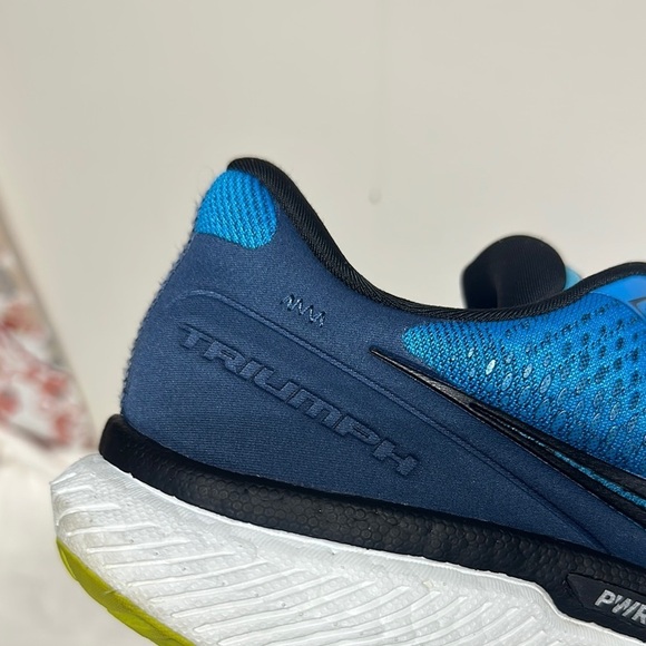 Saucony Triumph 18 S20595-55 Men\'s Cobalt Blue Running Shoes US 10 MSRP $160 main image 14